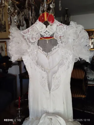 Vestido de Novia Vintage Blanco