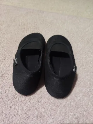 Zapatillas Ballet Gimnasia Talla 36 Negras