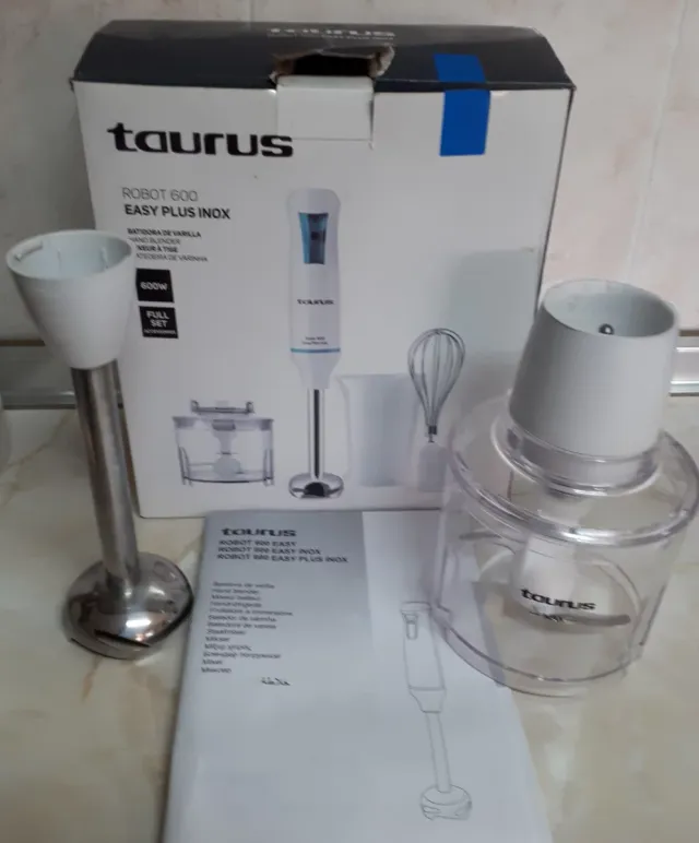 Batidora Taurus Robot 600 Easy Plus Inox