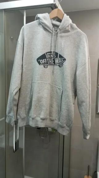 Sudadera Vans Gris Talla L