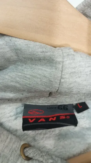 Sudadera Vans Gris Talla L