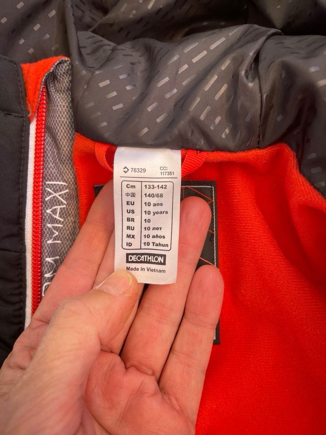 Chaqueta esquí niño/a Wedze