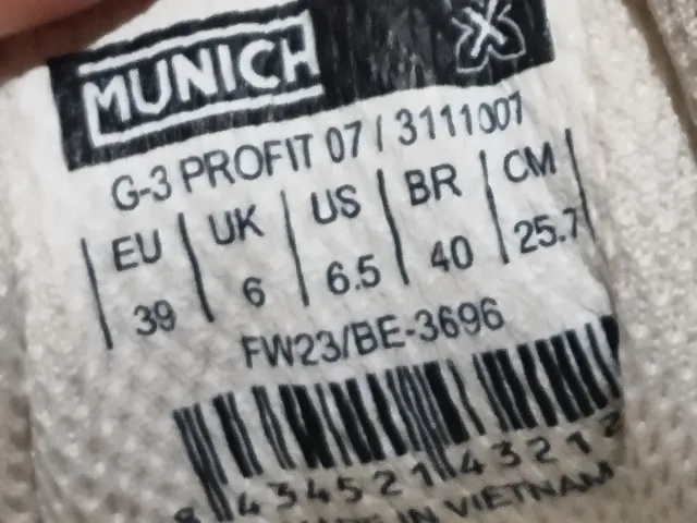 Zapatillas Munich Talla 39