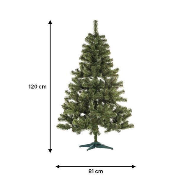 Árbol de Navidad 120 cm