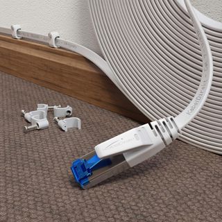 KabelDirekt – Cable Ethernet plano 5m Cat7 RJ45