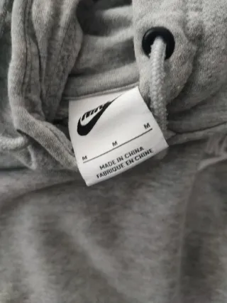 Sudadera Nike Gris Unisex