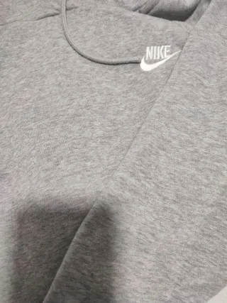 Sudadera Nike Gris Unisex