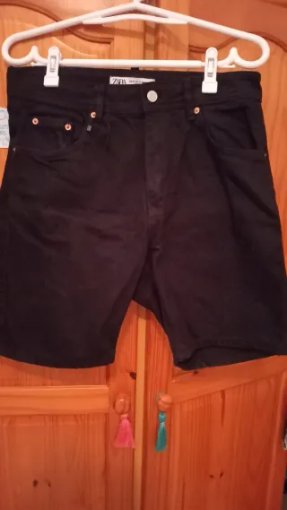 Pantalones cortos Zara negros
