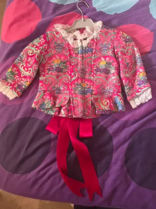 Traje Fallera Bebé Multicolor 2 años