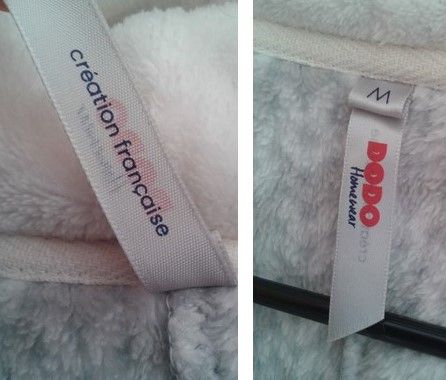 Nuevo Pijama Dodo Francia suave y cálido T M