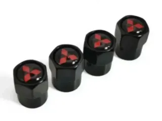 Tapones de Neumaticos Llanta con Logo Mitsubishi