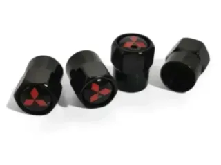 Tapones de Neumaticos Llanta con Logo Mitsubishi