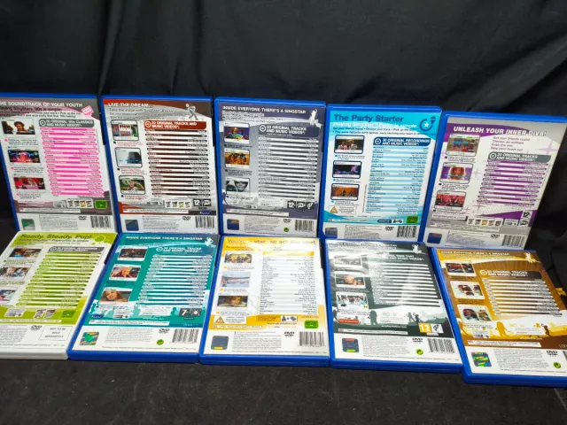 Lote 10 Jogos SingStar PS2 + Microfones