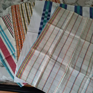 4 Asciughini Cotone Nuovi