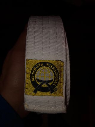 Cinturón BLANCO Mugendo Internacional MU-GEN-RYU
