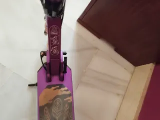 Patinete Oxelo Morado Ruedas Rosas