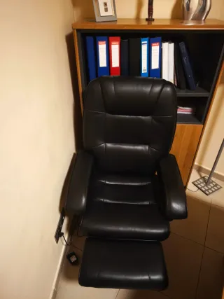 Sillón de masaje negro
