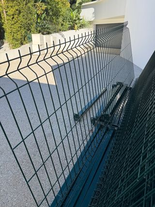 Valla Acero Galvanizado y Plastificado.