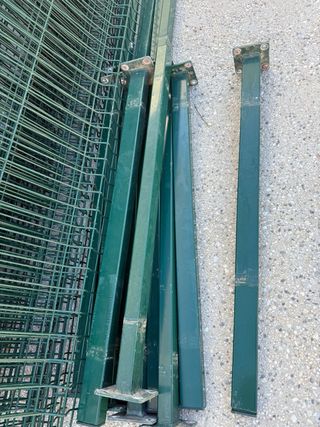 Valla Acero Galvanizado y Plastificado.