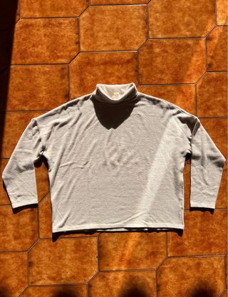 Maglione H&M collo alto beige taglia L