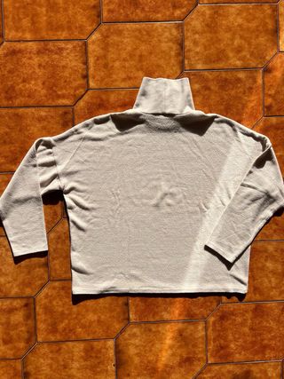 Maglione H&M collo alto beige taglia L