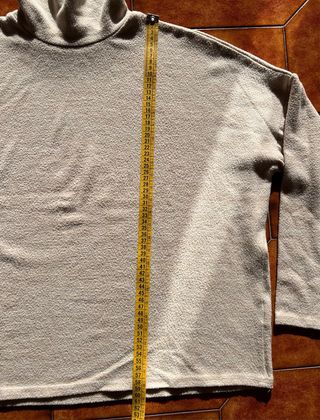 Maglione H&M collo alto beige taglia L