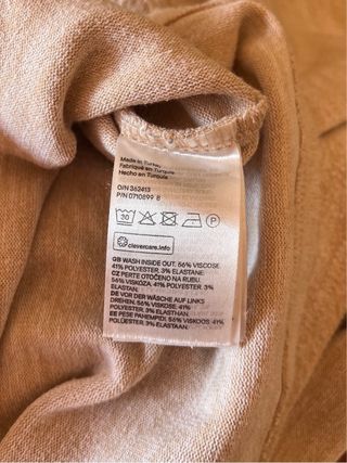 Maglione H&M collo alto beige taglia L