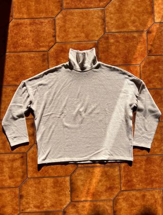 Maglione H&M collo alto beige taglia L