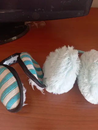 Park de Orejeras Azul y Blanco