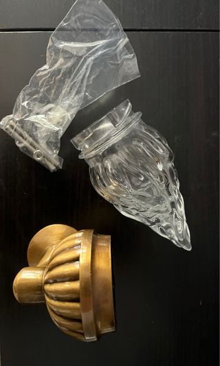 Set accessori cimitero bronzo