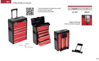 Caja Herramientas Metálica Compacta 051