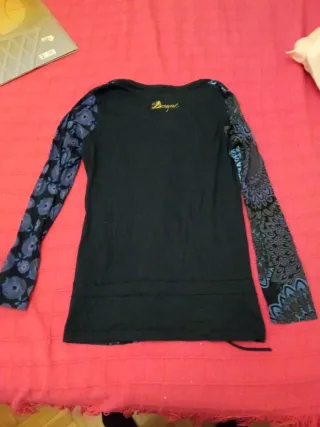 Camiseta Desigual Manga Larga Mujer Talla L
