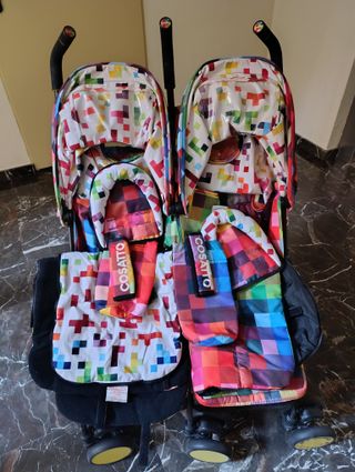 Carrito Gemelar Cosatto Poco Uso
