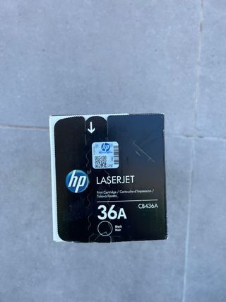 Cartucho Tinta HP LaserJet 36A Negro