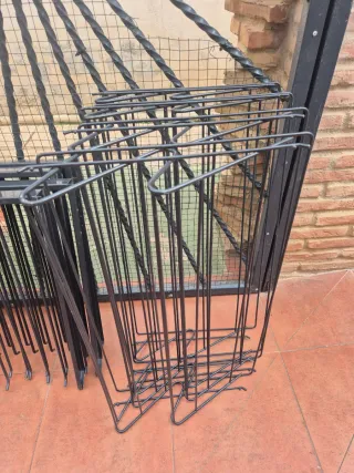 Vestidor metálico negro