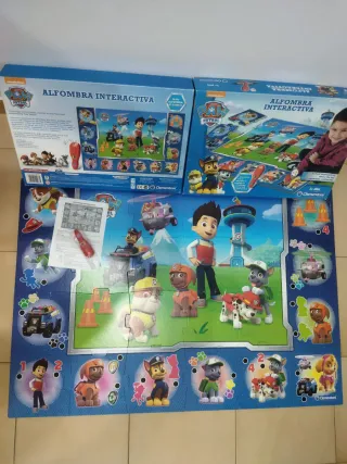 Alfombra Interactiva Patrulla Canina Clementoni