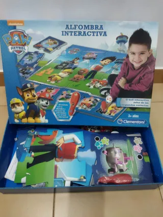 Alfombra Interactiva Patrulla Canina Clementoni