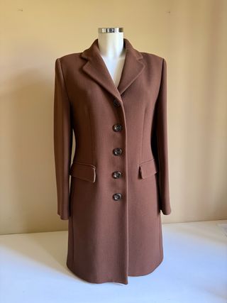 Cappotto marrone chiaro