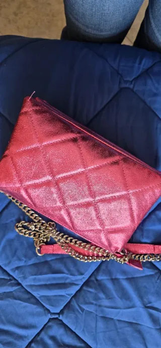 Borsa Marc Ellis nuova pelle fucsia