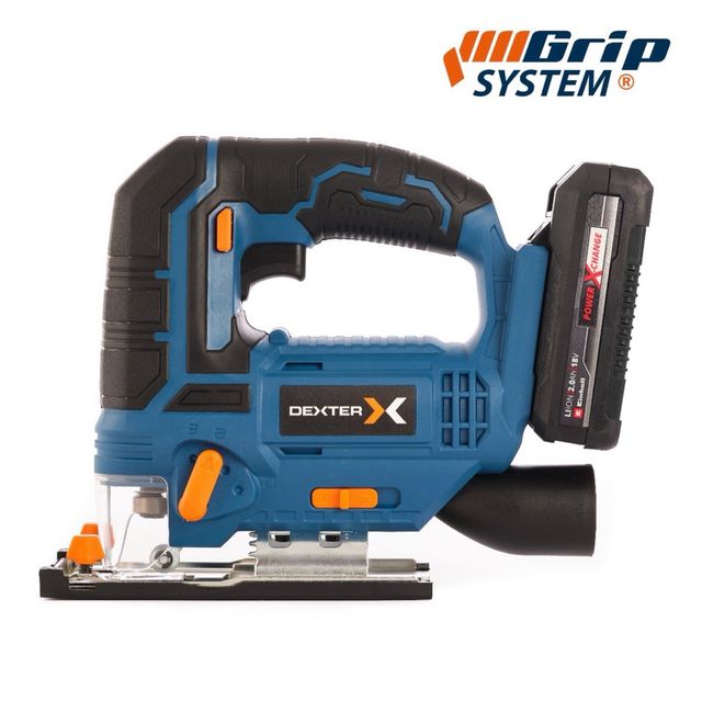 Sierra de calar Dexter 18V + Batería