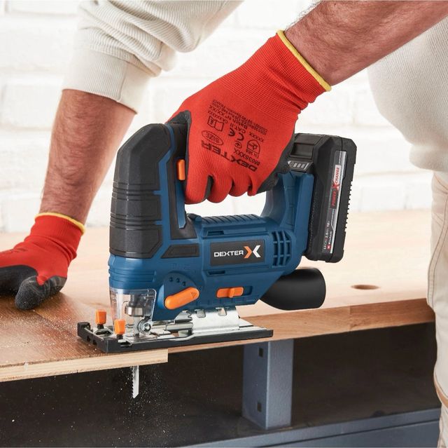 Sierra de calar Dexter 18V + Batería