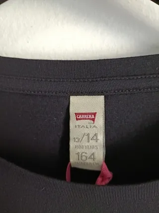 T-shirt manica lunga Carrera bambina