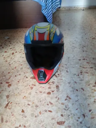 Casco Moto Montaña sin Visera