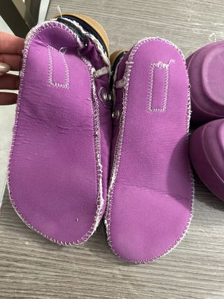 Ciabatte Crocs donna viola