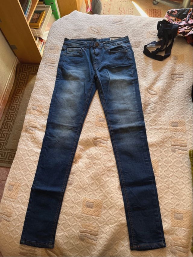 Pantalones vaqueros azules