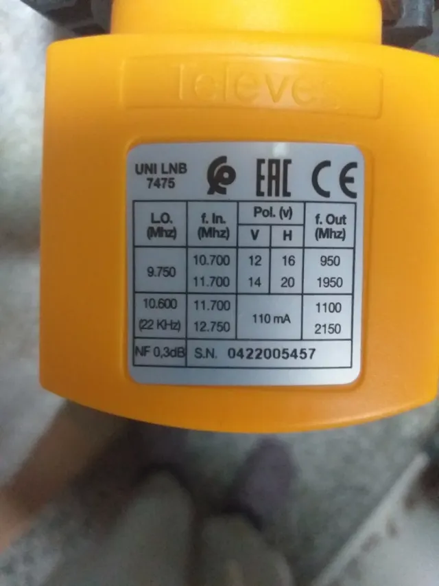 Antena parabólica Televes sin estrenar