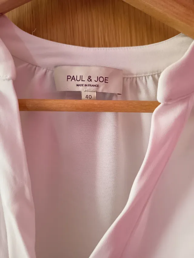 Vestido camisero blanco Paul & Joe Talla M