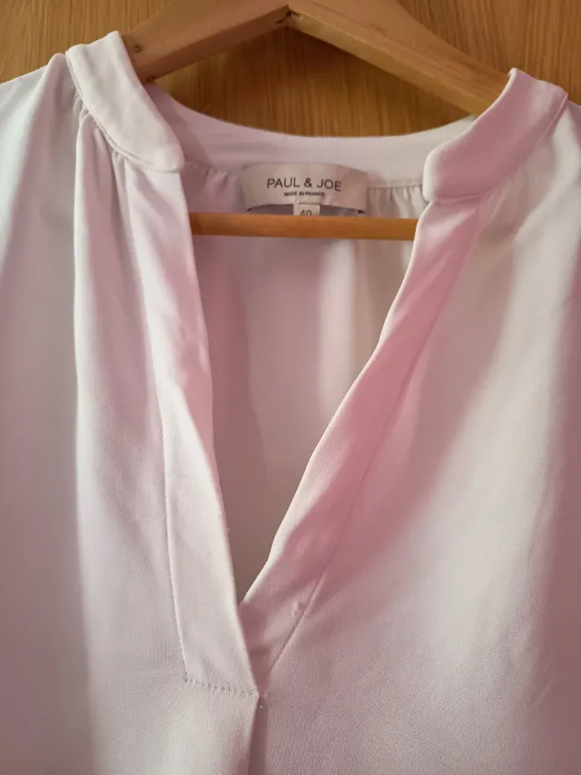 Vestido camisero blanco Paul & Joe Talla M