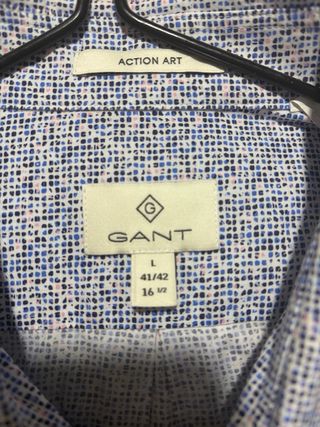 Camisa GANT Azul Talla L