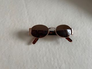 Gafas Fendi Vintage Doradas y Marrones Años 90